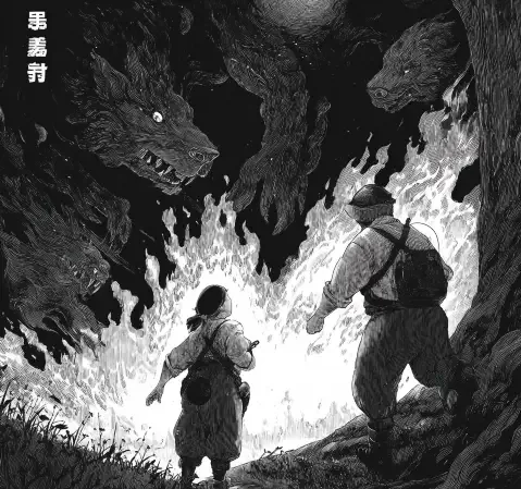 韩漫六个主要题材分组示意：校园、奇幻、悬疑、职场、恋爱、冒险